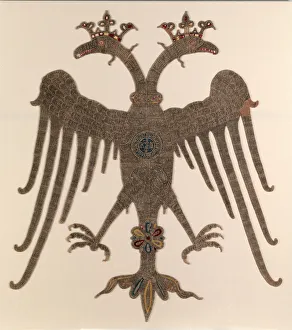 Double Headed Prints: Altar Cloth or Podea, Byzantine, late 14th century. Creator: Unknown