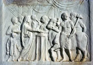 Altar dedicated to the Roman Imperial cult, 1st century