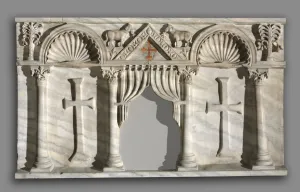 Altar Front, c. 540-600. Creator: Unknown