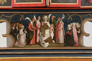 1530s Prints: Altar of Our Lady - Division, 1500-1530. Creator: Unknown