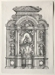 Altar mit der Schonen Maria von Regensburg, 1520. Creator: Albrecht Altdorfer (German, c