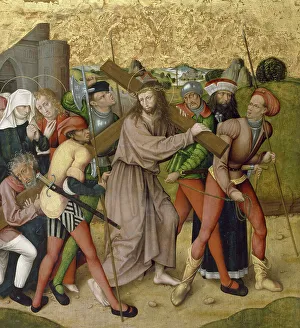 Humiliating Prints: Altarpiece with the Passion of Christ: Way to Calvary, c1480-1495. Creator: Unknown