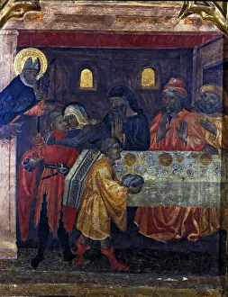 Altarpiece of Saint Nicholas, Saint Claire and Saint Anthony