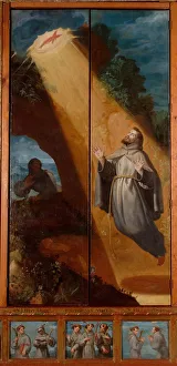 San Diego Prints: Altarpiece of San Diego de Alcala
