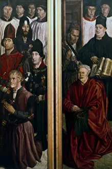 Cassock Collection: Altarpiece of St Vincent, 1460. Artist: Nuno Goncalves
