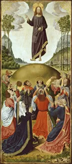 Ascension Gallery: Altarpiece from Thuison-les-Abbeville: The Ascension, 1490 / 1500. Creator: Unknown