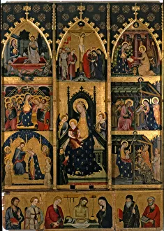 Diocesan Museum Gallery: Altarpiece of the Virgin of Abella de la Conca