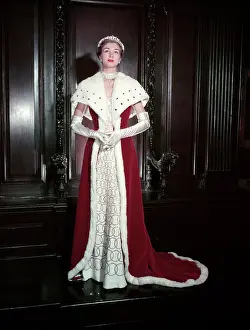 Norman Prints: The alternative robe for a Baroness