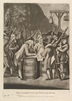 Signing Gallery: The Alternative of WIlliams-Burg, February 16, 1775. Creator