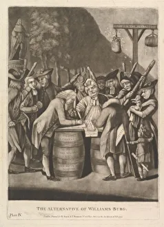 Patriot Prints: The Alternative of WIlliams-Burg, February 16, 1775. Creator