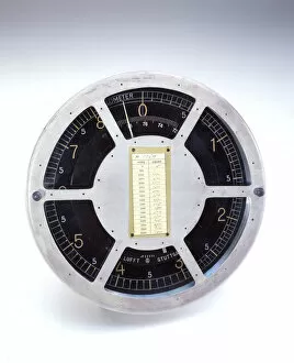 Altimeter, Zeppelin, L-49. Creator: G Lufft