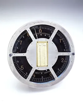 Numeral Prints: Altimeter, Zeppelin, L-49. Creator: G Lufft