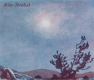 Alto-Stratus - A Dozen of the Principal Cloud Forms In The Sky, 1935 Alto-Stratus - A Dozen of the Principal Cloud Forms In The Sky, 1935
