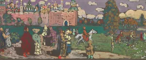 Parisexpressionism Prints: Altrussisches (Old Russia), 1904. Creator: Kandinsky, Wassily Vasilyevich (1866-1944)