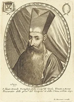Jesuit Prints: Aluaso Semedo, 1657. Creator: Balthasar Moncornet