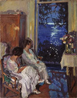 Alupka, 1917. Artist: Vinogradov, Sergei Arsenyevich (1869-1938) Alupka, 1917. Artist: Vinogradov, Sergei Arsenyevich (1869-1938)