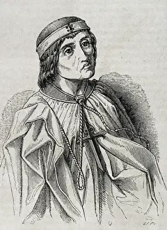 Alvaro de Luna, (1390-1453), Castilian nobleman of the House of Luna, 1852. Creator: Unknown