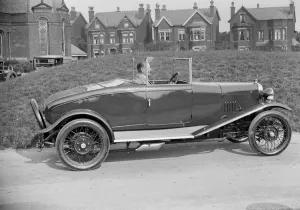 Southport Prints: Alvis 10 / 40 at the Southport Rally, 1928. Artist: Bill Brunell