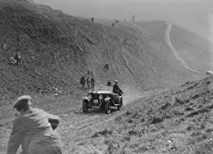 Alvis Prints: Alvis Silver Eagle of EE Budd at the MCC Sporting Trial, Litton Slack, Derbyshire, 1930