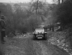 Alvis Silver Eagle of EW Bass competing in the Sunbac Colmore Trial, Gloucestershire, 1933