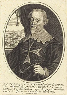 Moncornet Balthazar Prints: Amador de la Porte. Creator: Balthasar Moncornet