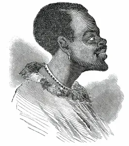 Sheepskin Prints: Amakosa Fingoe Man, 1850. Creator: Unknown