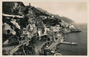 Amalfi Coast Gallery: Amalfi - Panorama, c1910