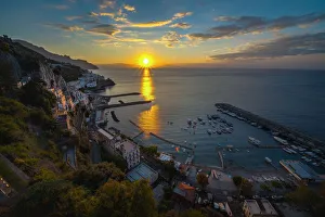 ART Collection: Amalfi Sunset (Italy). Creator: Viet Chu
