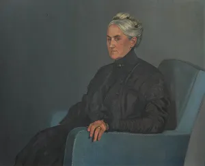 Vallotton Prints: Amalie Bühler-Weber, 1909. Creator: Vallotton, Felix Edouard (1865-1925)