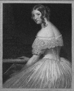 Amalie von Krudener, 1830s. Artist: Anonymous