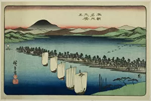 Amanohashidate, from the series 'Famous Places of Japan (Honcho meisho)', c