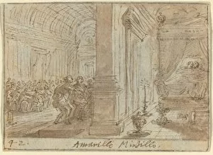 Amarilli and Mirtillo, 1640. Creator: Johann Wilhelm Baur