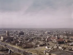 Amarillo, Texas, general view, Santa Fe R. R. trip, 1943. Creator: Jack Delano