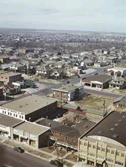 Amarillo, Texas, general view, Santa Fe R. R. trip, 1943. Creator: Jack Delano