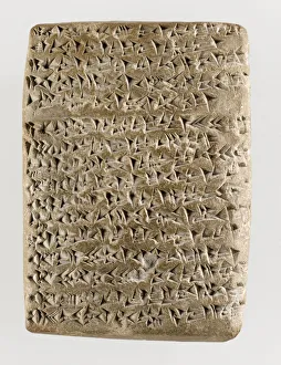 Muse E Du Louvre Prints: The Amarna letter, ca 1350 BC