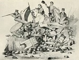 Shooting Gallery: An Amazon on the Barricades, 19th century, (1947). Creator: Unknown