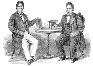 Malagasy Prints: The Ambassadors from Madagascar, 1864. Creator: Unknown