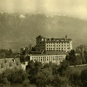 Innsbruck Prints: Ambras Castle, Innsbruck, Tyrol, Austria, c1935. Creator: Unknown