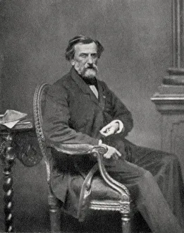 Ambroise Thomas Gallery: Ambroise Thomas, French opera composer, 1889