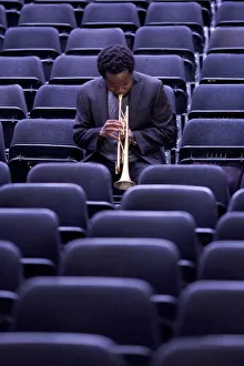 Seat Prints: Ambrose Akinmusire, 2014. Artist: Alan John Ainsworth