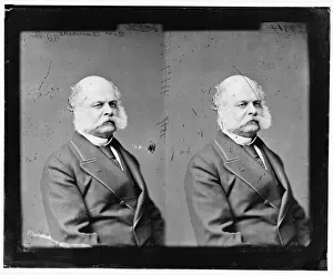 Ambrose Everett Burnside Gallery: Ambrose Burnside of Rhode Island, 1865-1880. Creator: Unknown