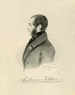 Alfred Dorsay Gallery: Ambrose Isted, 1840. Creator: Richard James Lane