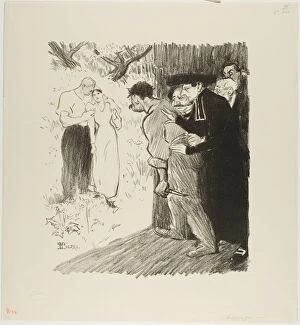 Courting Gallery: The Last Ambush, March 1894. Creator: Theophile Alexandre Steinlen