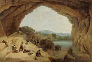 Ambushing a Group of Bandits at the Cueva del Gato. Artist: Barron y Carrillo Ambushing a Group of Bandits at the Cueva del Gato. Artist: Barron y Carrillo