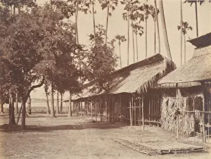 Amarapura Mandalay Myanmar Gallery: Amerapoora, Barracks of the Burmese Guard, 1 September-21 October 1855