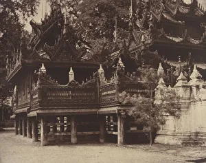 Buddhism Collection: Amerapoora: Corner of Mygabhoodee-tee Kyoung, September 1-October 21, 1855