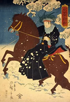 Utagawa Hiroshige Collection: America (Amerika), 1860. Creator: Utagawa Hiroshige III