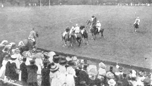 Pony Prints: America winning the International Cup for Polo: last Monday's play at Hurlingham