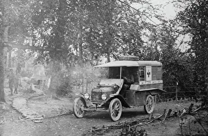 Ambulance Prints: American Ambulance Field service in Woevre Forest