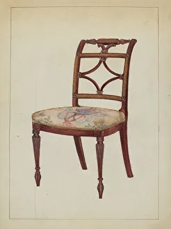 American Chair, 1935/1942. Creator: Florence Neal